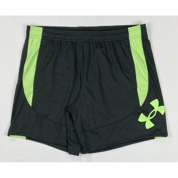 Women's Under Armour Loose Fit Colorblock 6 Polyester Basketball Shorts Small NW - Picture 1 of 2